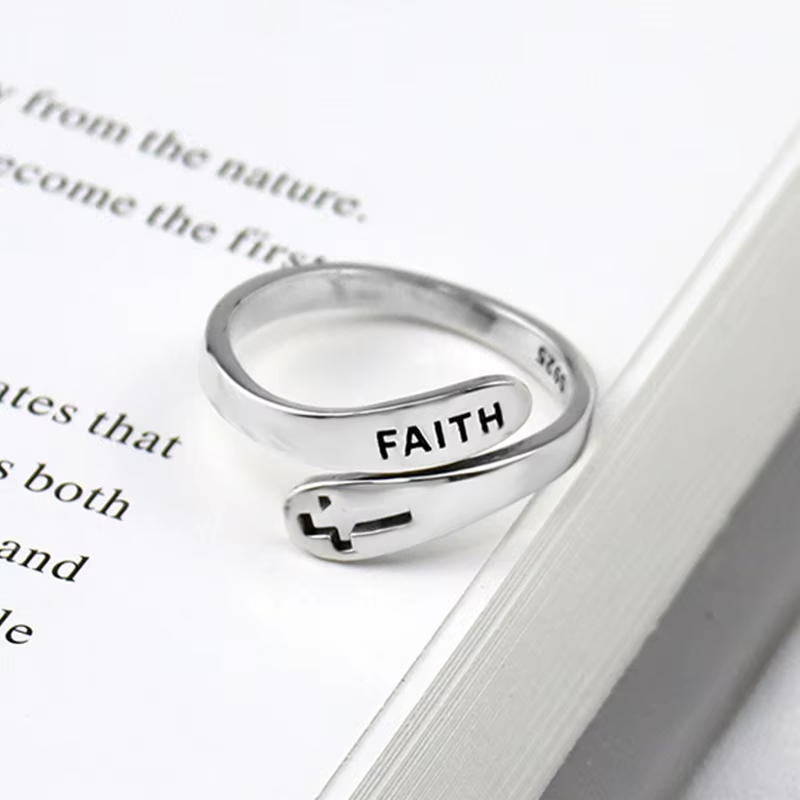 Faithful Spirit Sterling Silver Ring