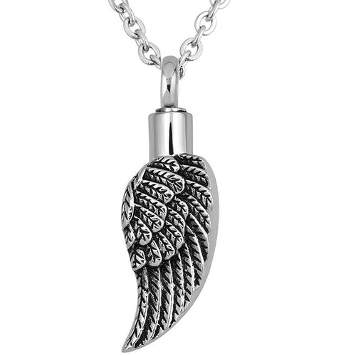 Eternal Whisper: Feather Memorial Necklace