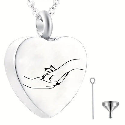 Paw Prints on My Heart Necklace