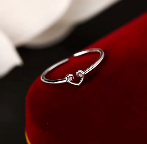 Love Story - Love Me First Sterling Silver Ring