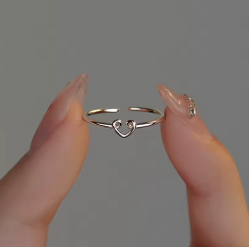 Love Story - Love Me First Sterling Silver Ring