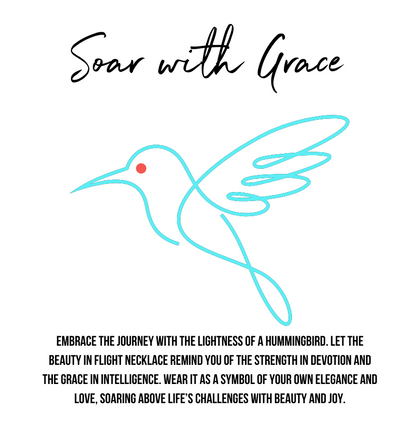 Soar With Grace Hummingbird Necklace