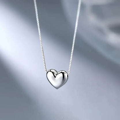 Pulse Sterling Silver Heart Necklace