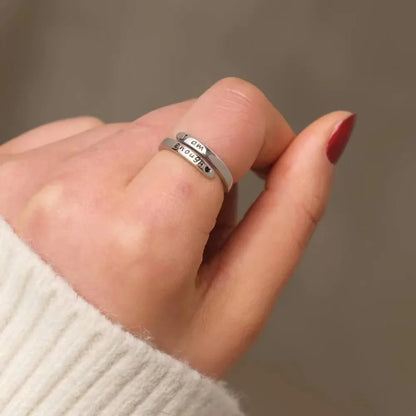 Inner Strength - "I Am Enough" Ring