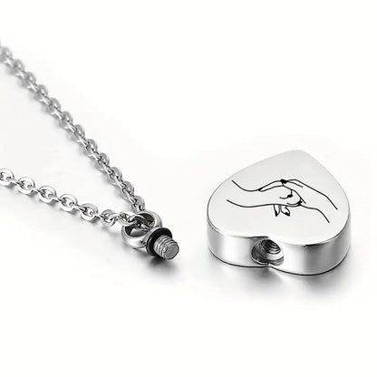 Paw Prints on My Heart Necklace