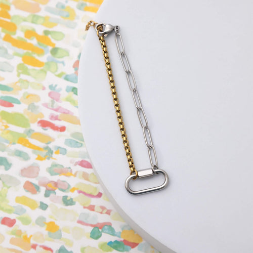 Elemental Carabiner Paperclip Bracelet - Penny Lee Tennessee
