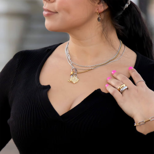 Elemental Carabiner Paperclip Necklace - Penny Lee Tennessee