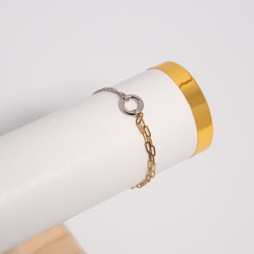 Elemental Paperclip Rope Bracelet - Penny Lee Tennessee