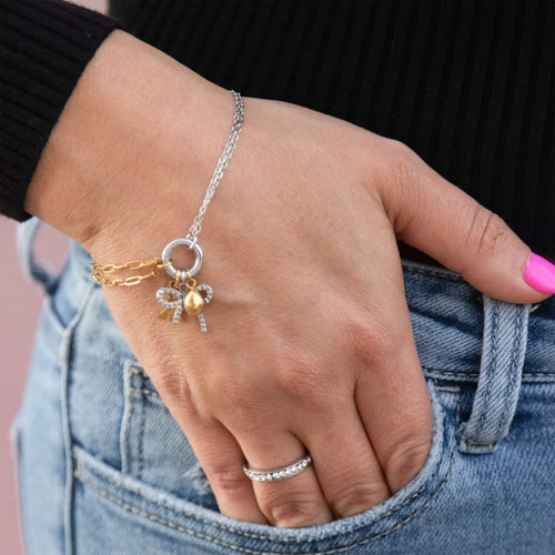 Elemental Paperclip Rope Bracelet - Penny Lee Tennessee