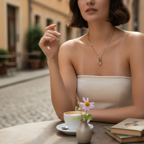 Elemental Paperclip Rope Necklace - Penny Lee Tennessee