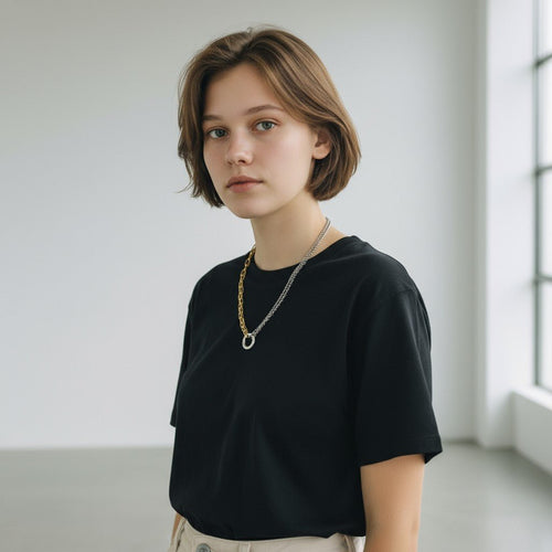 Elemental Paperclip Rope Necklace - Penny Lee Tennessee