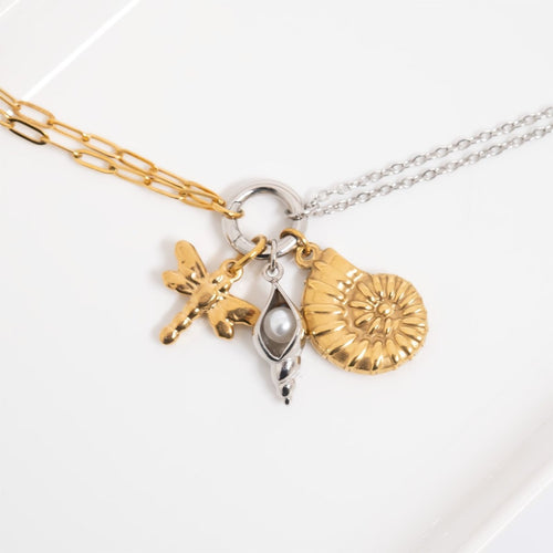 Elemental Paperclip Rope Necklace - Penny Lee Tennessee