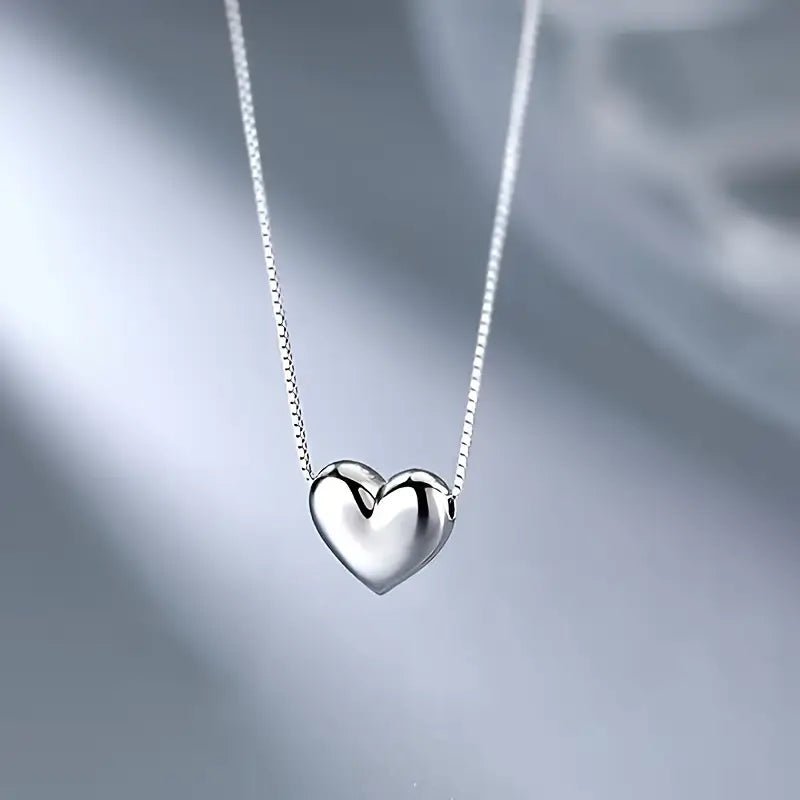 [STONE HENgE] 韓国☆925 Silver☆Luv-it Silver Heart Necklace 416+laggFxL.jpg