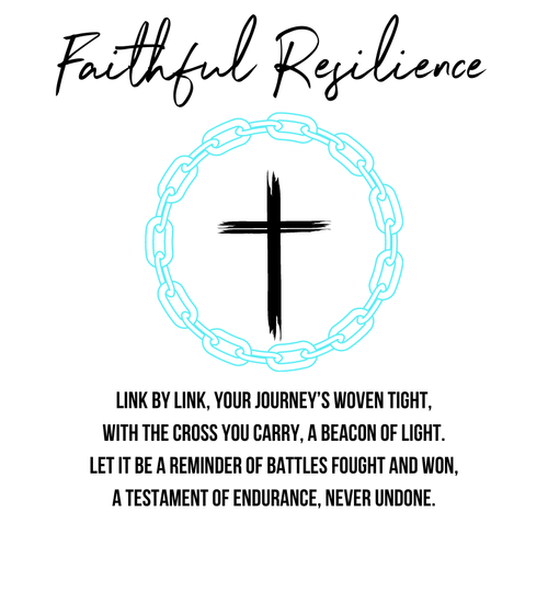 Penny Lee Tennessee Faith & Resilience Cross & Cuban Chain Bracelet 