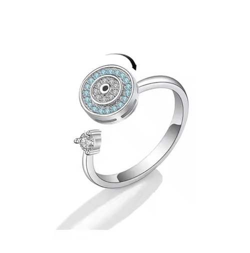 Guardian Gaze "Evil Eye" Anxiety Fidget Ring - Penny Lee Tennessee