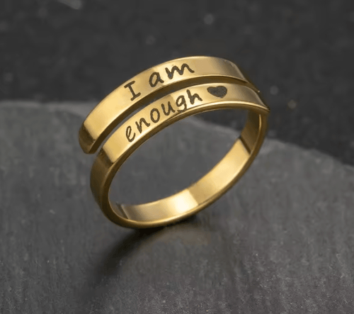 Inner Strength - "I Am Enough" Ring - Penny Lee Tennessee