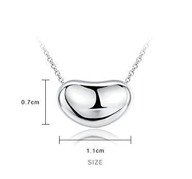 Origin Bean Sterling Silver Necklace - Penny Lee Tennessee