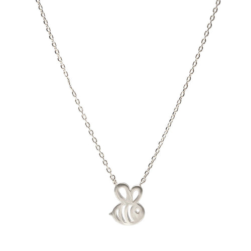Polly - Sterling Silver Bumblebee Necklace - Penny Lee Tennessee