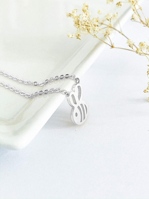 Polly - Sterling Silver Bumblebee Necklace - Penny Lee Tennessee