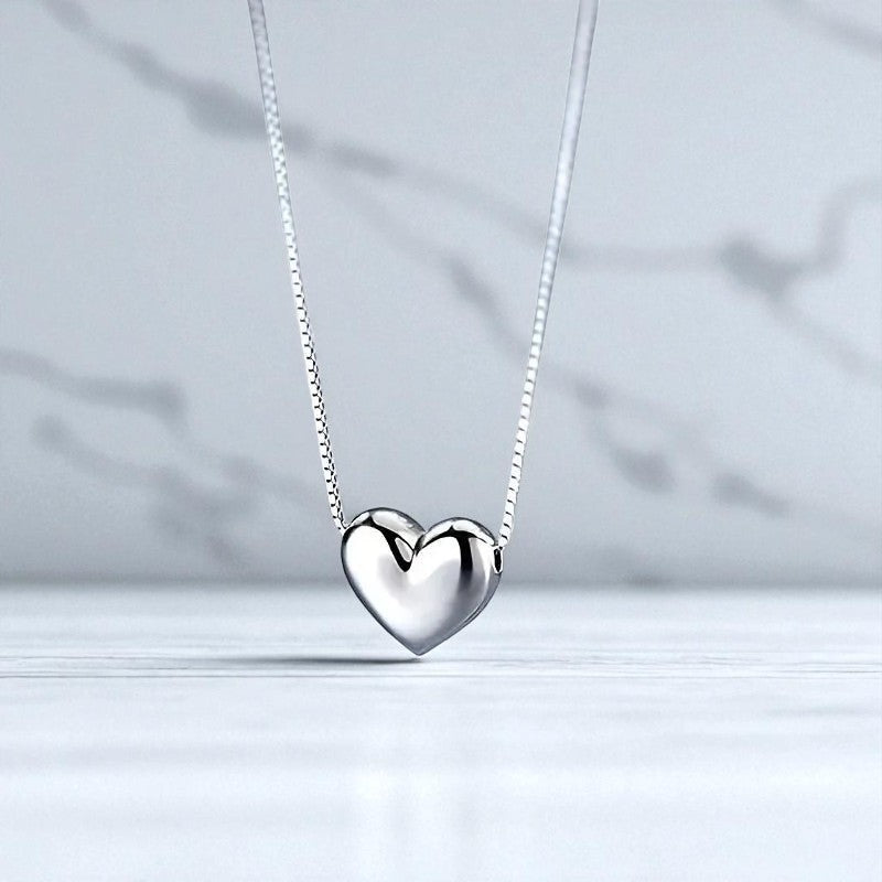Pulse Sterling Silver Heart Necklace – Penny Lee Tennessee