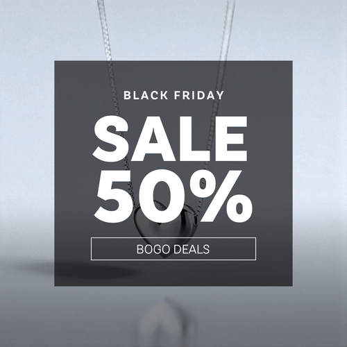 Reflection Bean Sterling Silver Necklace - Penny Lee Tennessee