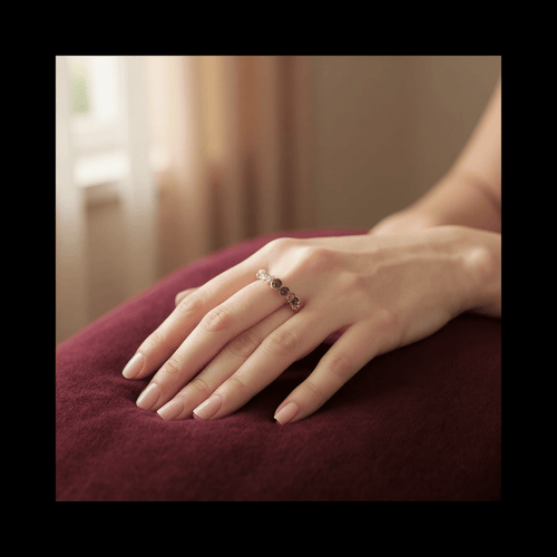 The Seventh Wonder - 7 Chakra Stone Bead Ring - Penny Lee Tennessee