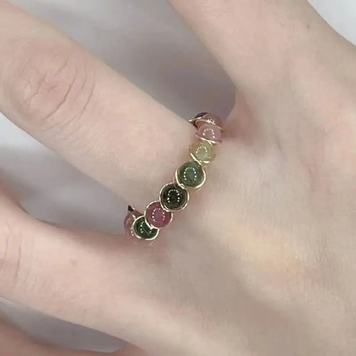 The Seventh Wonder - 7 Chakra Stone Bead Ring - Penny Lee Tennessee