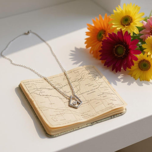 Penny Lee Tennessee Trinity of Serenity - Sterling Silver Triangle Mountain Necklace Jewelry