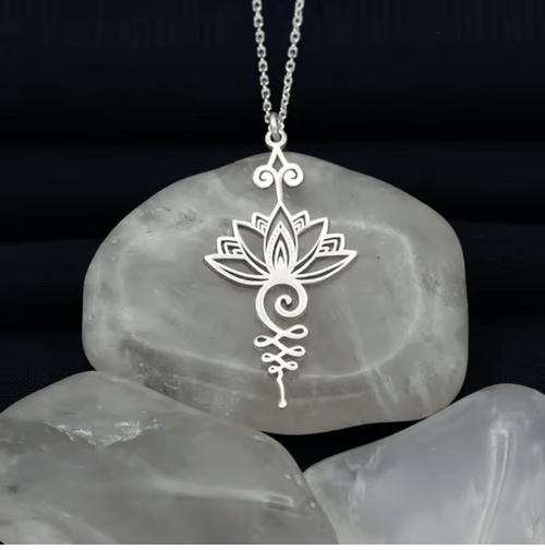 Unalome Lotus Necklace - Penny Lee Tennessee