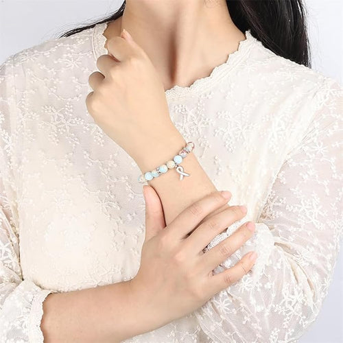 Penny Lee Tennessee What Cancer Cannot Do Message Card Bracelet 